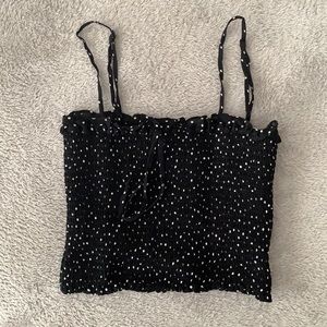 Reformation Smocked Top